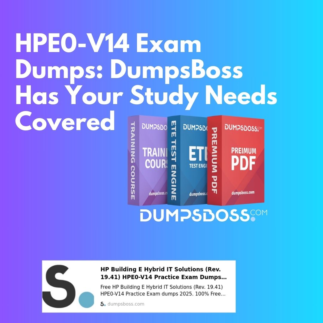 HPE0-V14-Exam-Dumps